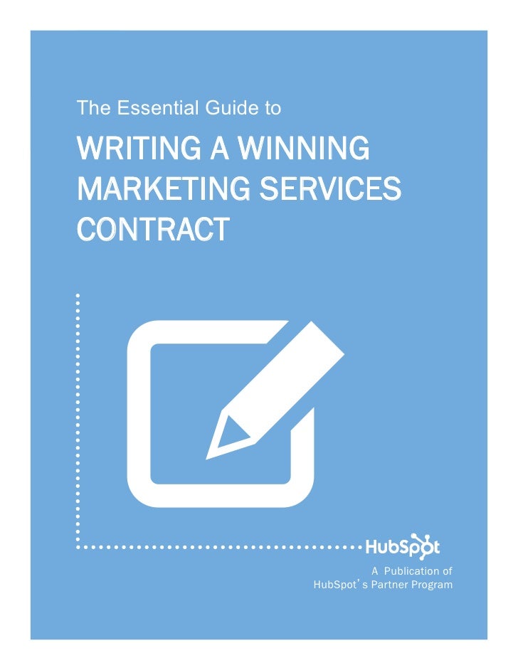 How do you write a service contract?