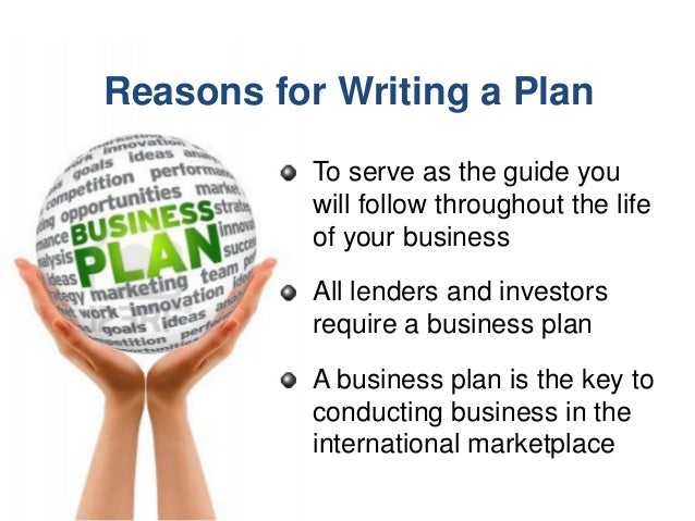 real value in preparing a business plan