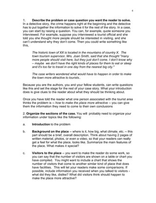 How to write case study | PDF