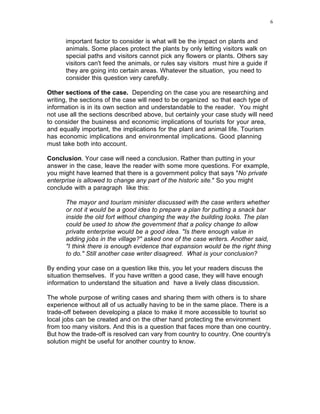 How to write case study | PDF