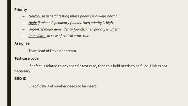 How to write defect | PPT