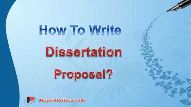 How to write thesis proposal