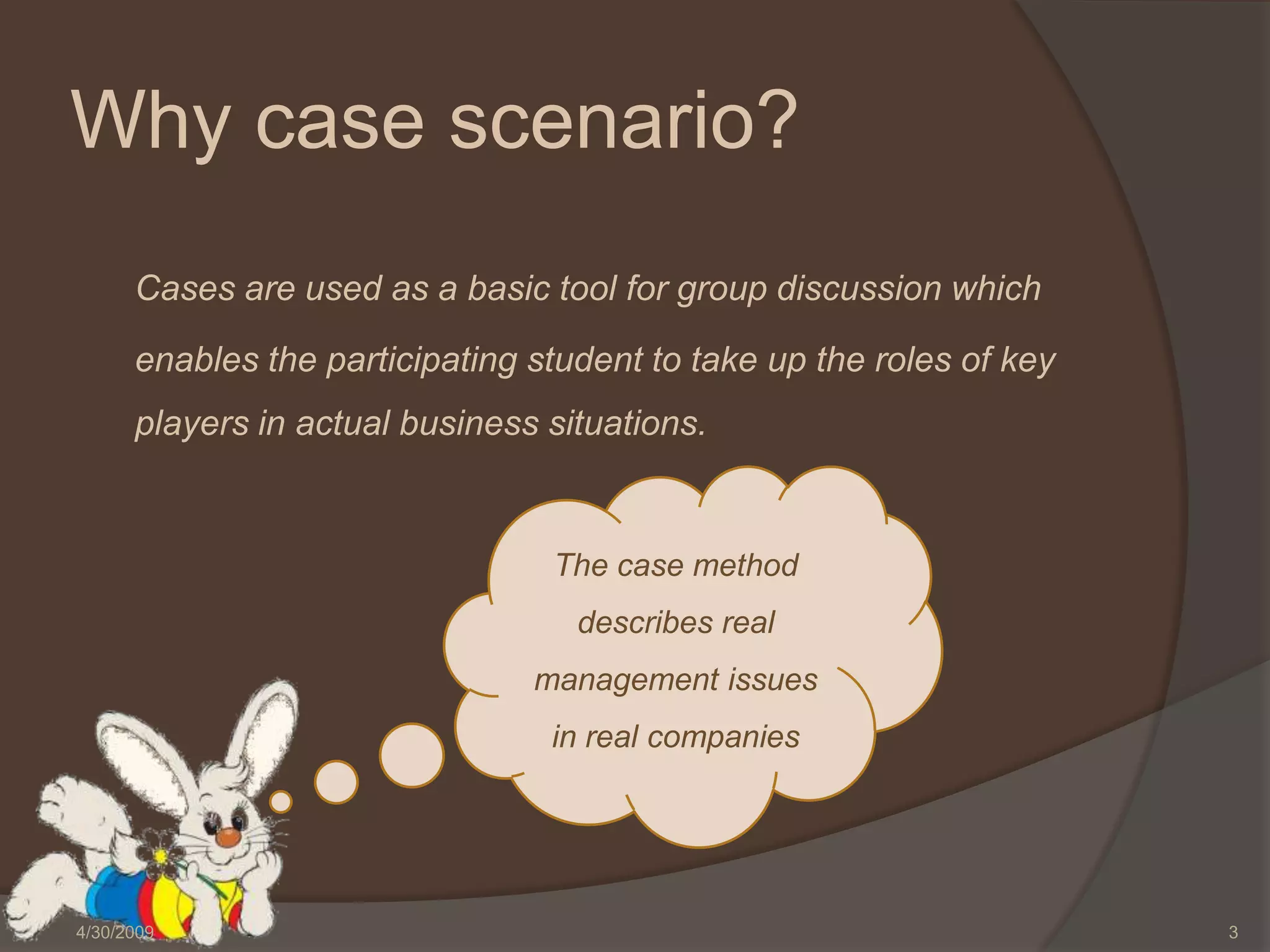 How To Write Effective Case Scenarios