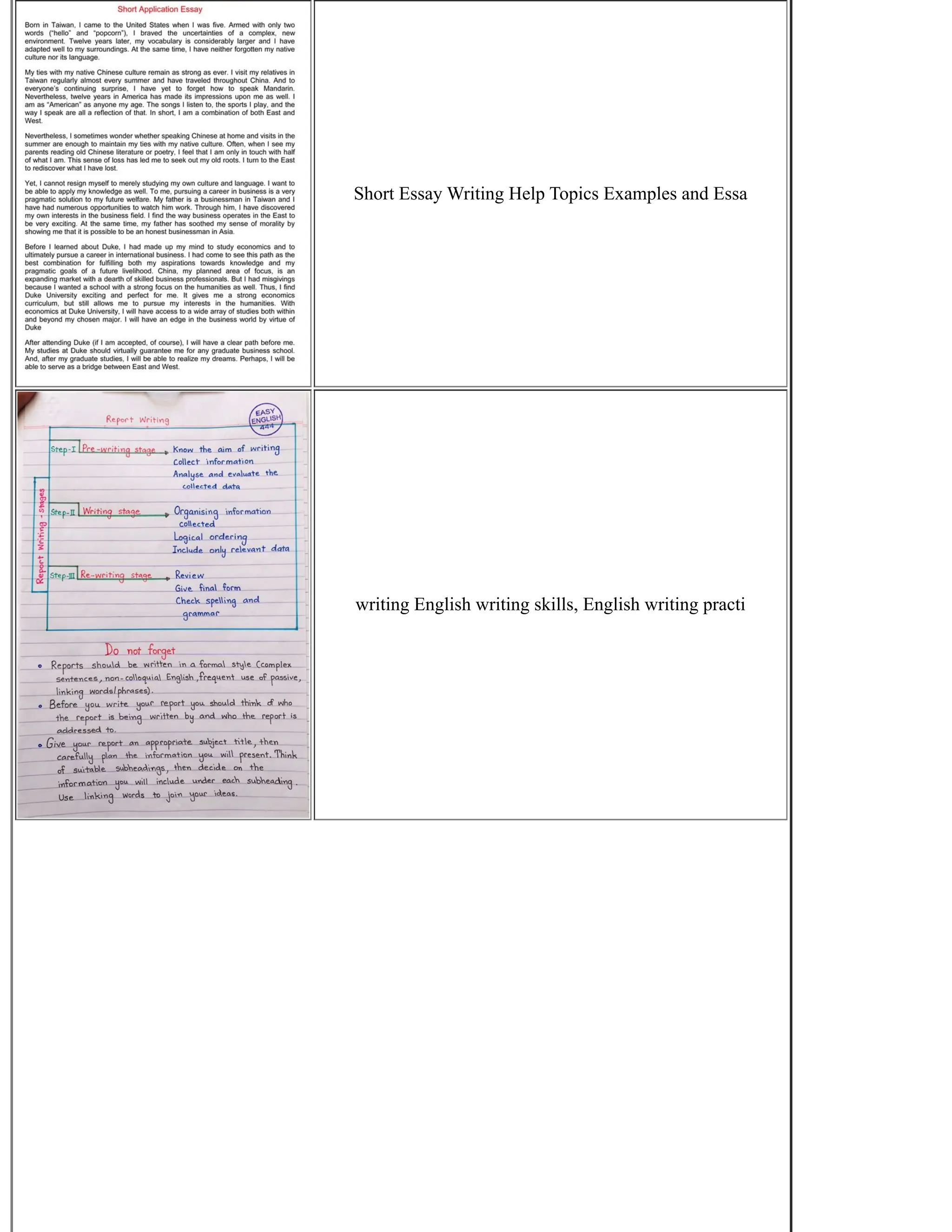 Short Essay Writing Help Topics Examples and Essa
writing English writing skills, English writing practi
 