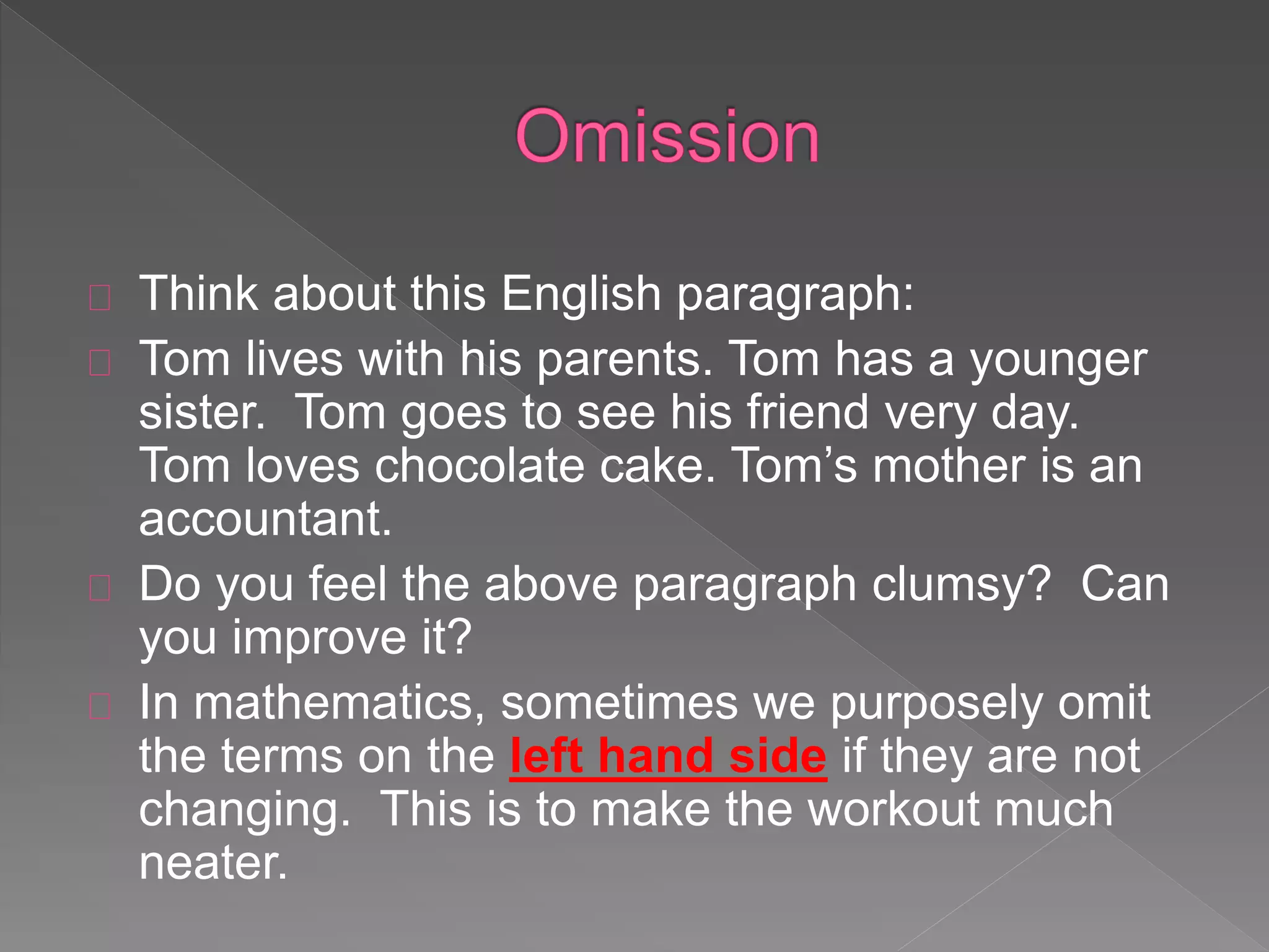 How to write equations &expressions | PPTX