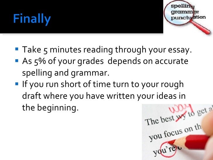 How to finish an essay fast image