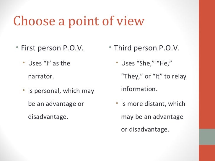 how to write a thesis statement in third person