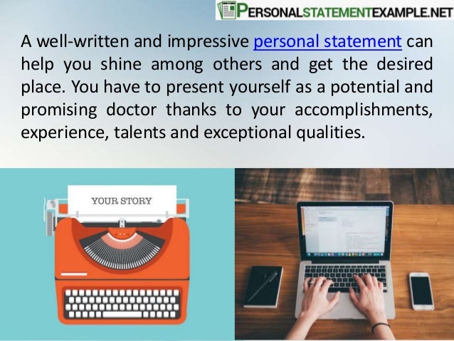 Writing a good personal statement