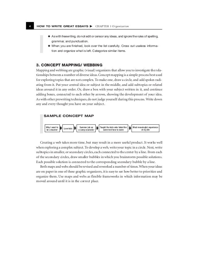 How to write great essays