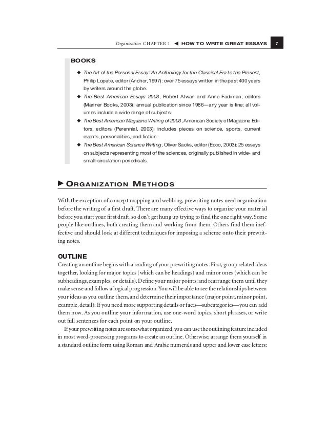 interview essays