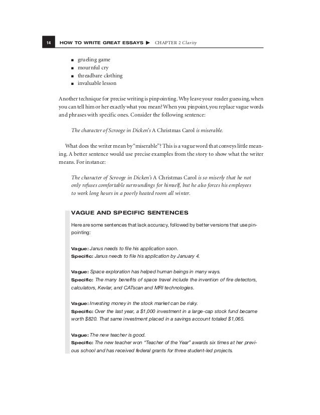 How to write great essays