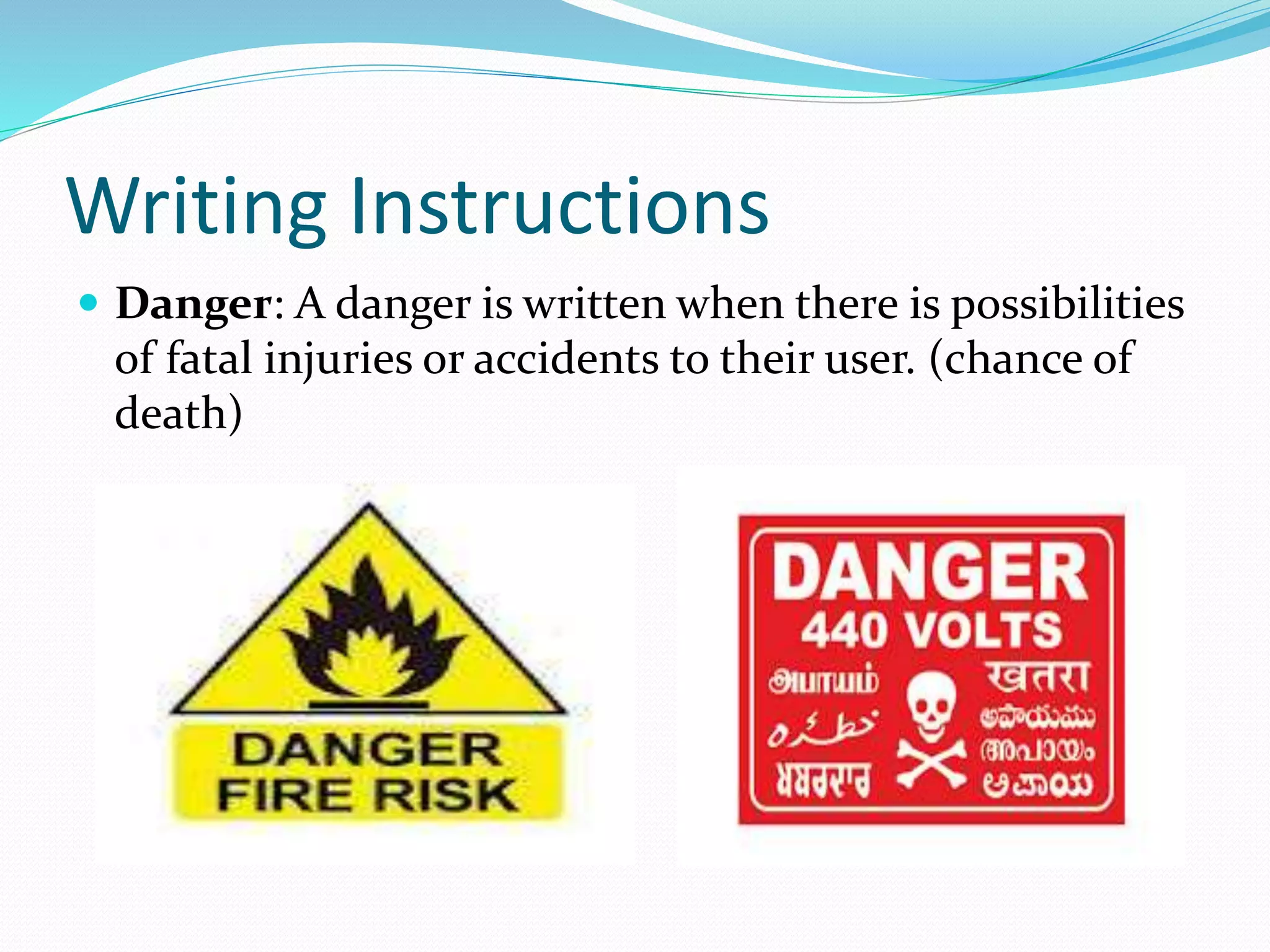 How to write instructions | PPT