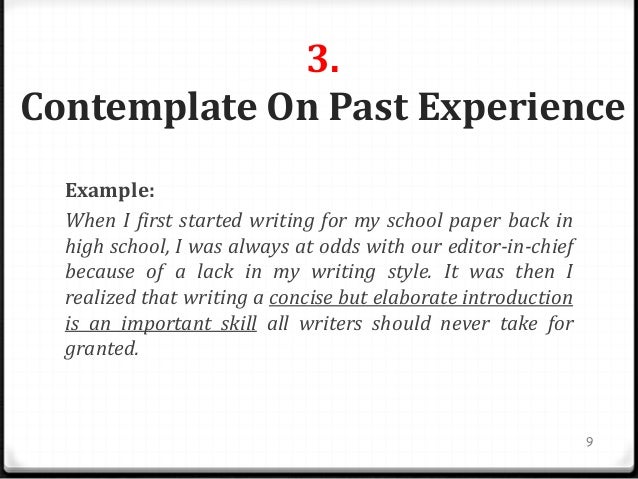 how to write an introduction paragraph for an essay about yourself