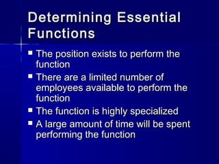 How to write job descriptions | PPT