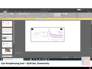 25
Use Paraphrasing tool – Quill bot, Grammarly
 