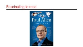 Fascinating to read
 