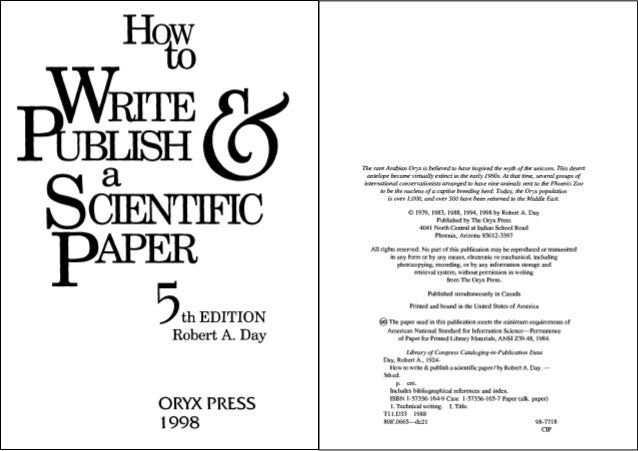Scientific essay writing