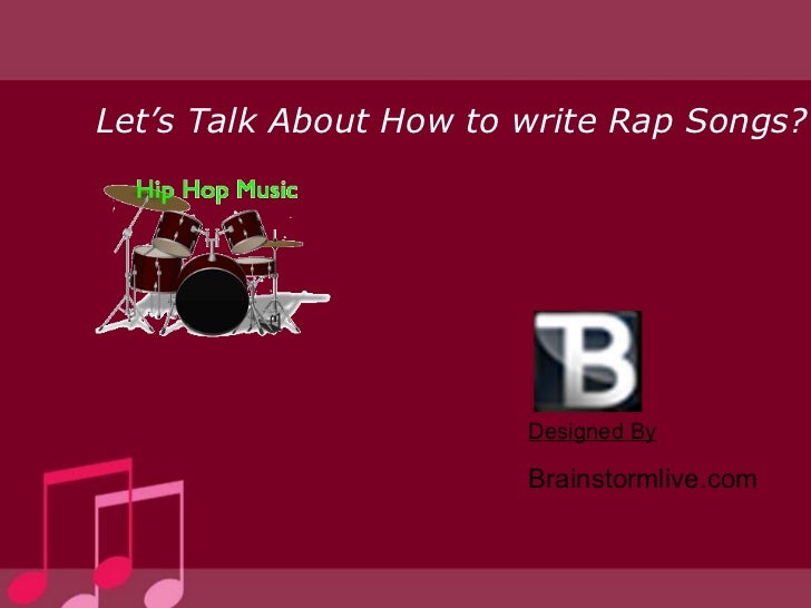 You just found the best place to write and share rap songs online.