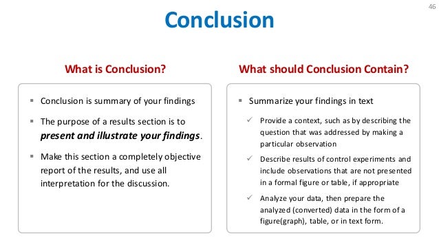 conclusion of interview in research