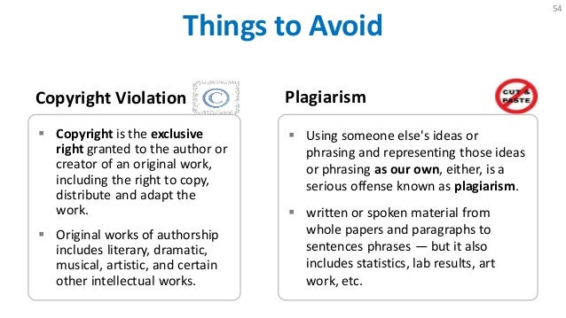 Copyright term paper