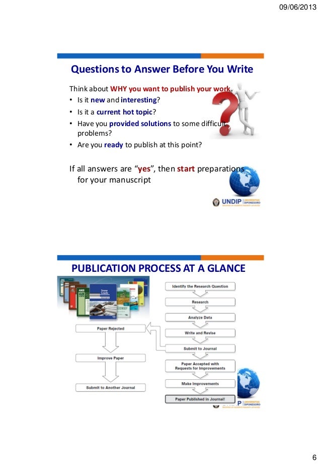 Write scientific paper
