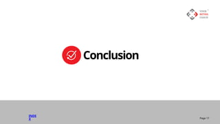 Conclusion
INDE
X Page 17
 