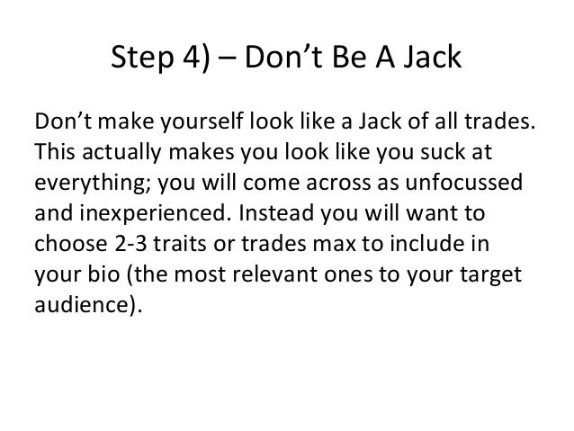 personal trainer bio examples