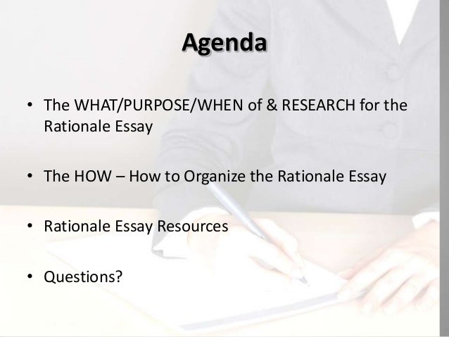 How do you organize an essay?