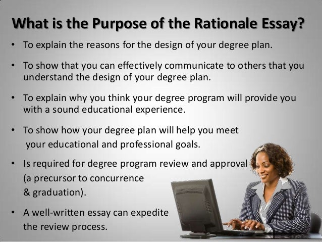 How to write a course rationale