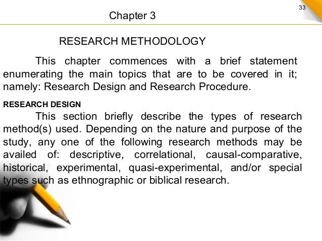 dissertation methodology what to include