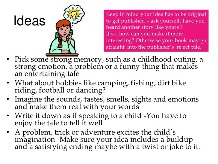 How to write your own picturebook