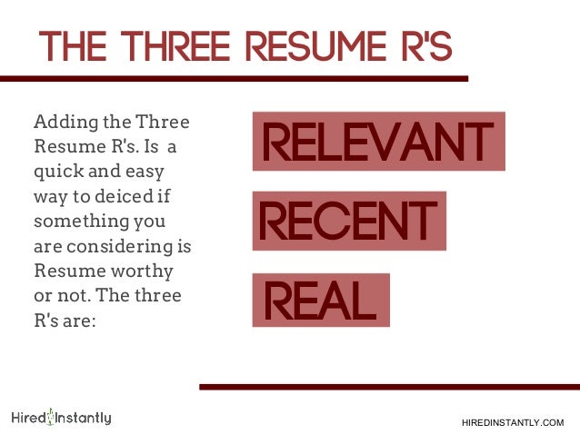 how to write your resume hiredinstantly