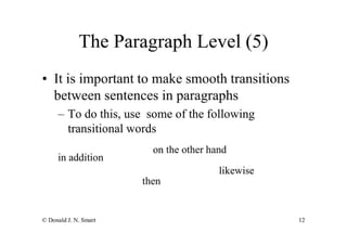 How To Write Your Seminar Paper