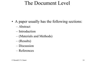 How To Write Your Seminar Paper