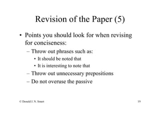 How To Write Your Seminar Paper