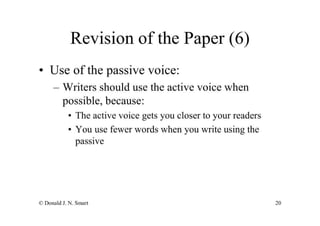 How To Write Your Seminar Paper