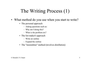 How To Write Your Seminar Paper