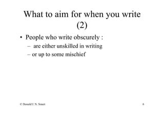 How To Write Your Seminar Paper