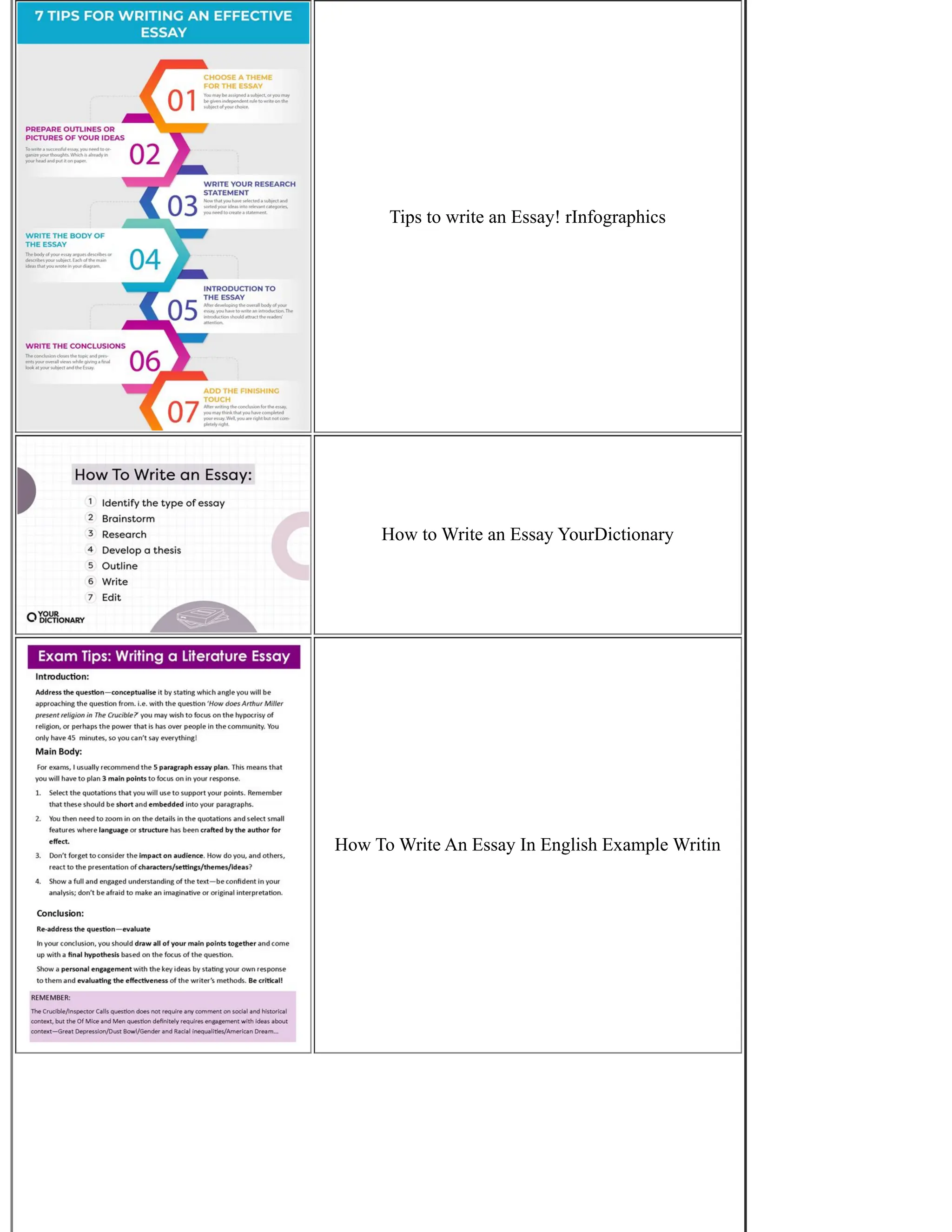 Tips to write an Essay! rInfographics
How to Write an Essay YourDictionary
How To Write An Essay In English Example Writin