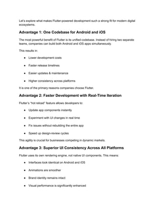 How Trusted Flutter App Development Companies Are Redefining Modern ...