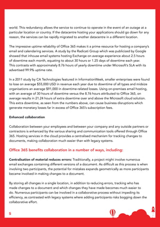 How Using Microsoft Office 365 Can Benefit Your Organisation | PDF