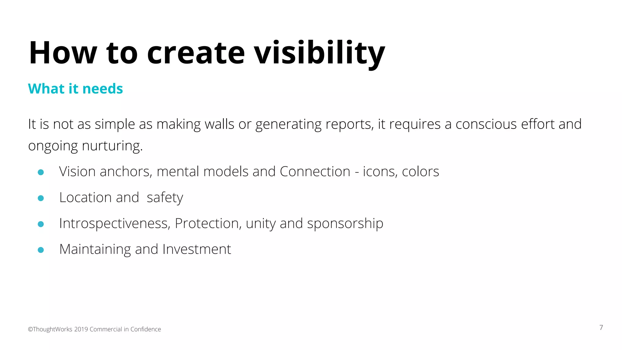 How using visibility supports effective decision making | PPTX