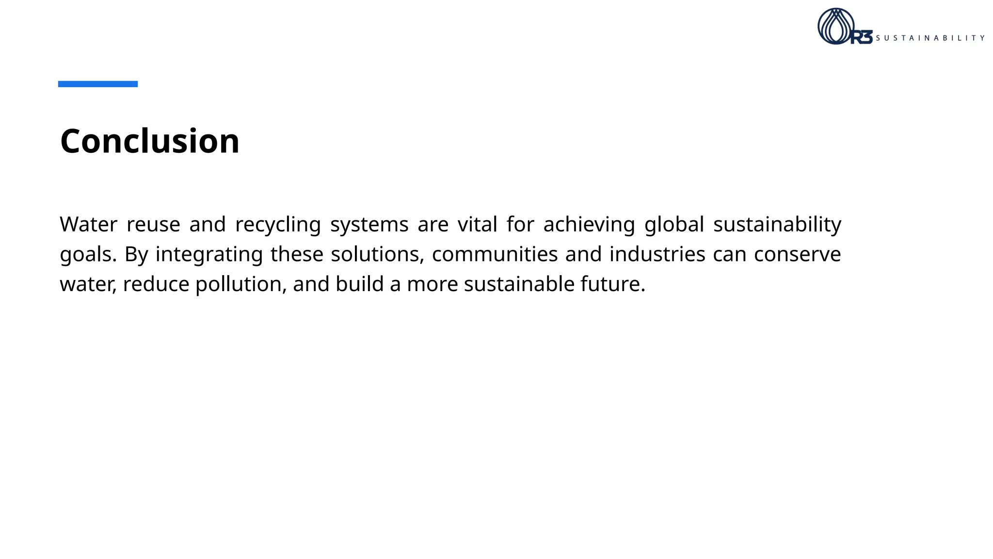 How Water Reuse and Recycling Systems Support Sustainable Development ...