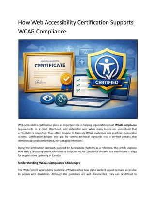How Web Accessibility Certification Supports WCAG Compliance.pdf