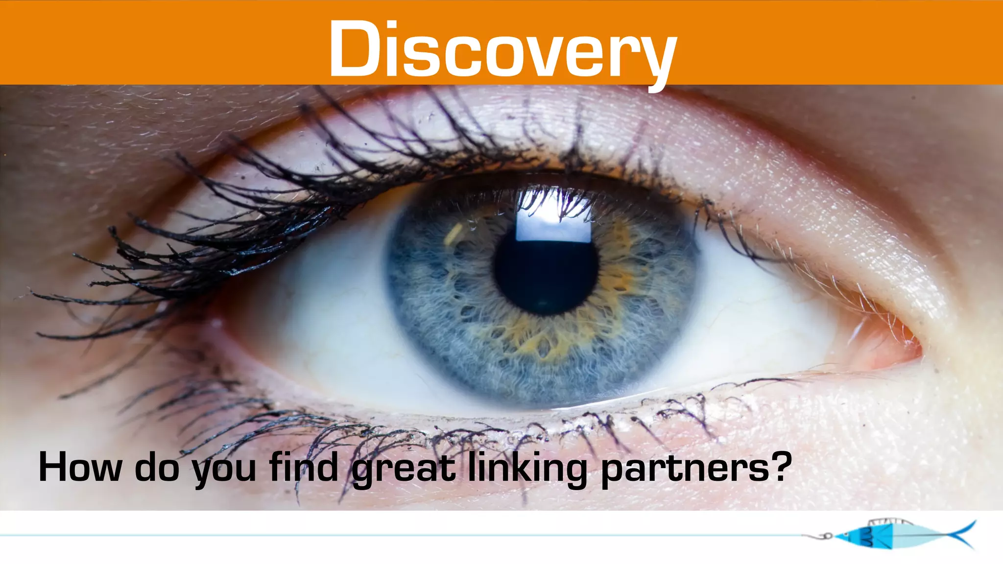 Discovery 
How do you find great linking partners? 
 