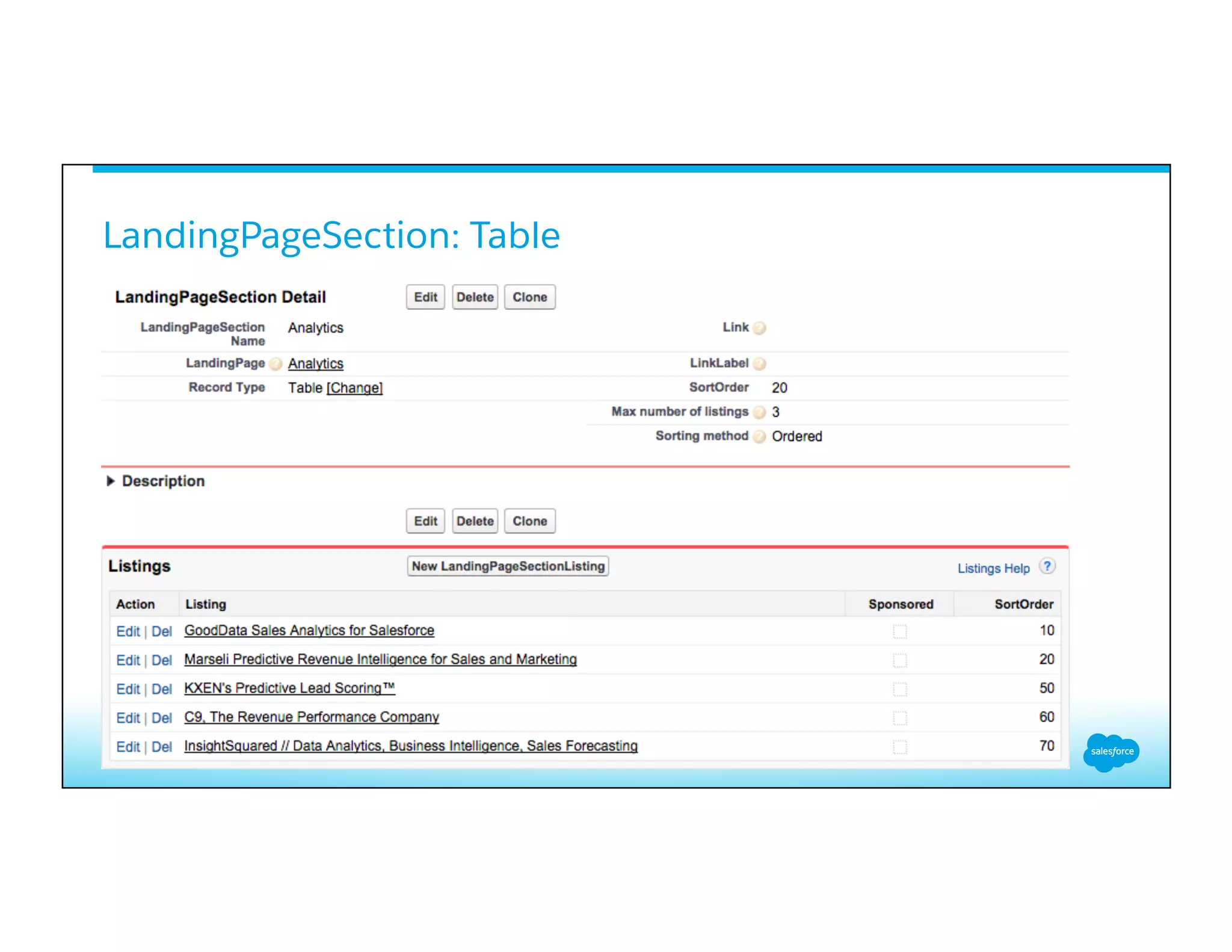 LandingPageSection: Table
​ 
 