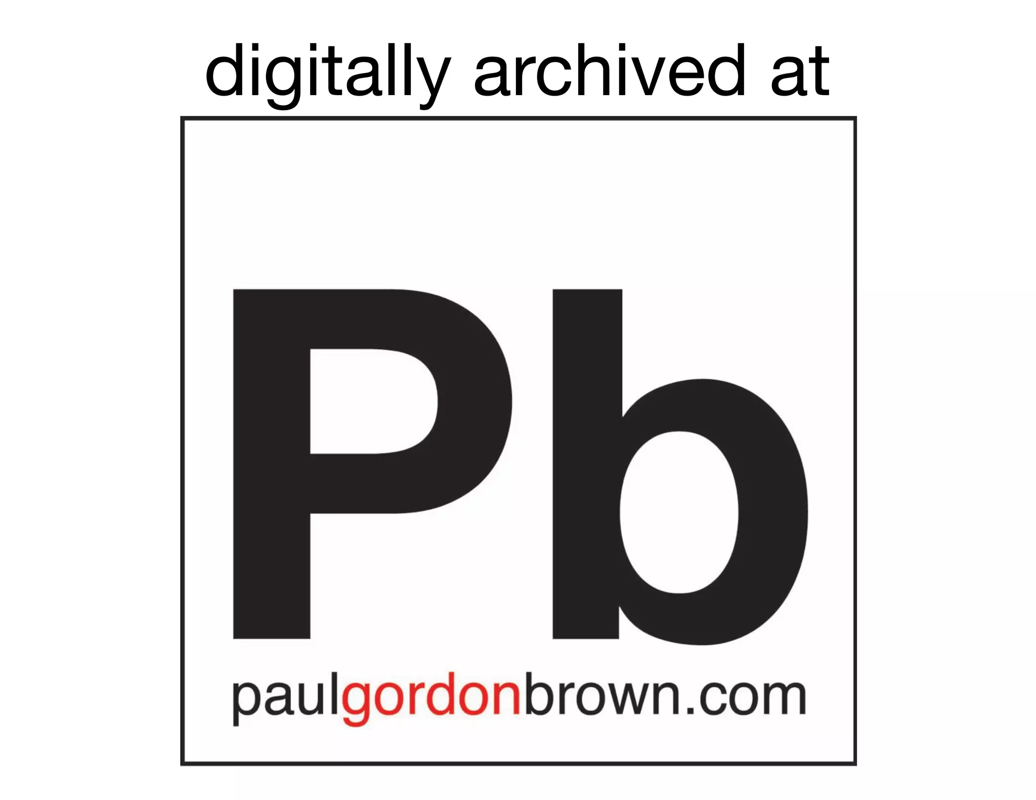 digitally archived at
 