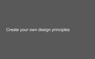 How we make design decisions