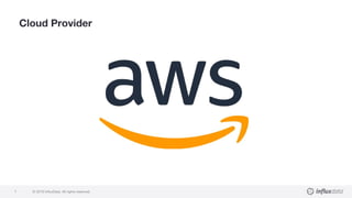 © 2018 InfluxData. All rights reserved.7
Cloud Provider
 