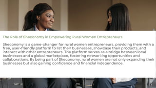 How Women Are Innovating in Rural Entrepreneurship | PDF